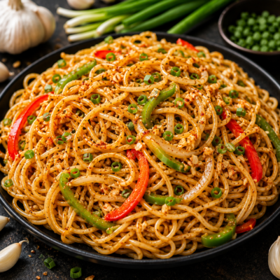 Garlic Chowmien (Full)