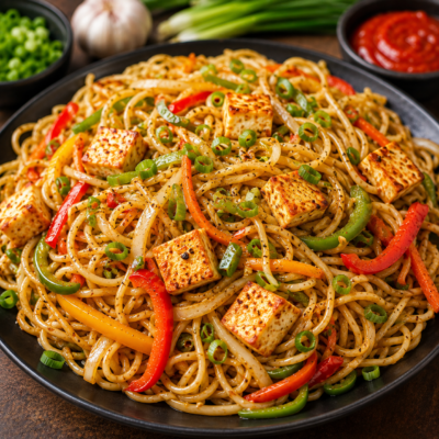 Paneer Chowmein (Full)
